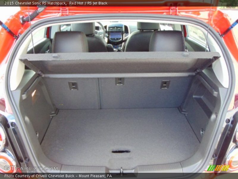 2015 Sonic RS Hatchback Trunk