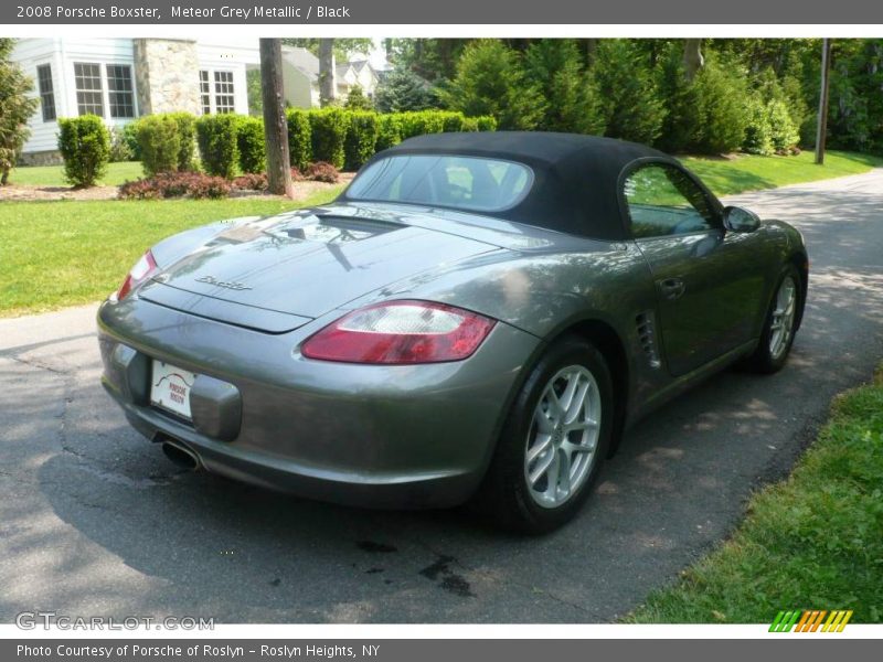 Meteor Grey Metallic / Black 2008 Porsche Boxster