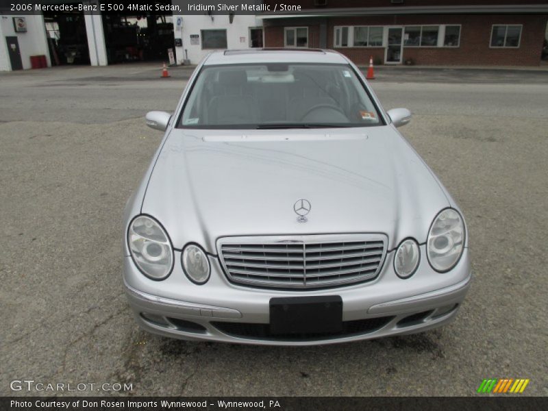 Iridium Silver Metallic / Stone 2006 Mercedes-Benz E 500 4Matic Sedan