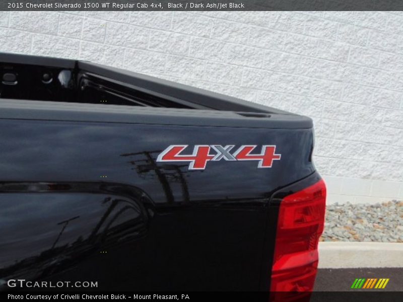Black / Dark Ash/Jet Black 2015 Chevrolet Silverado 1500 WT Regular Cab 4x4