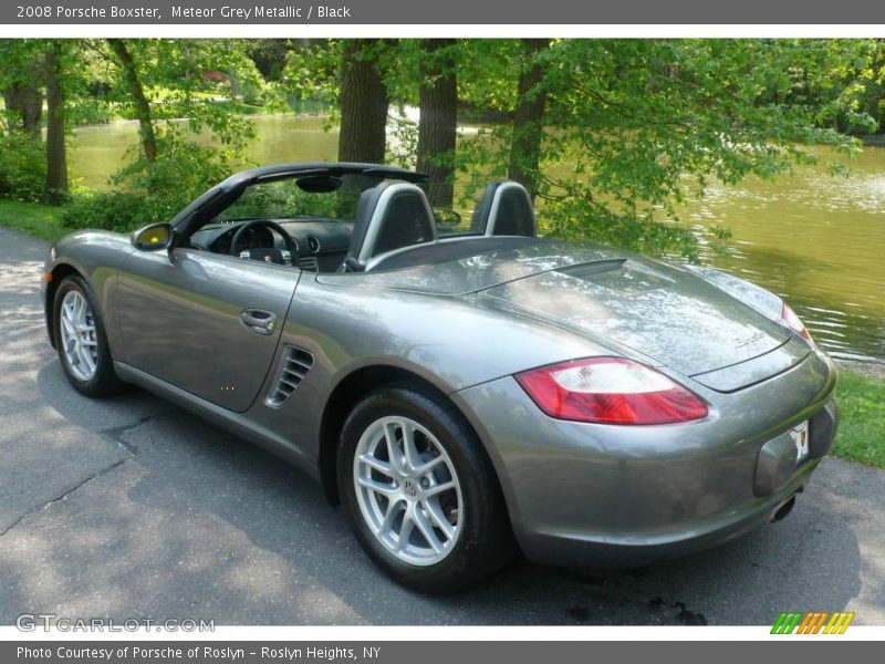 Meteor Grey Metallic / Black 2008 Porsche Boxster