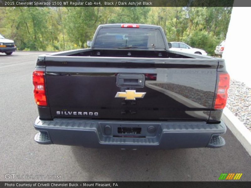 Black / Dark Ash/Jet Black 2015 Chevrolet Silverado 1500 WT Regular Cab 4x4
