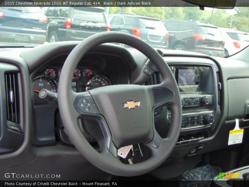 Dashboard of 2015 Silverado 1500 WT Regular Cab 4x4