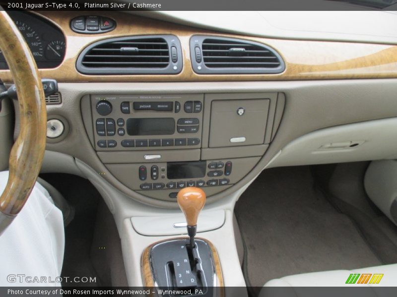 Platinum Silver / Cashmere 2001 Jaguar S-Type 4.0