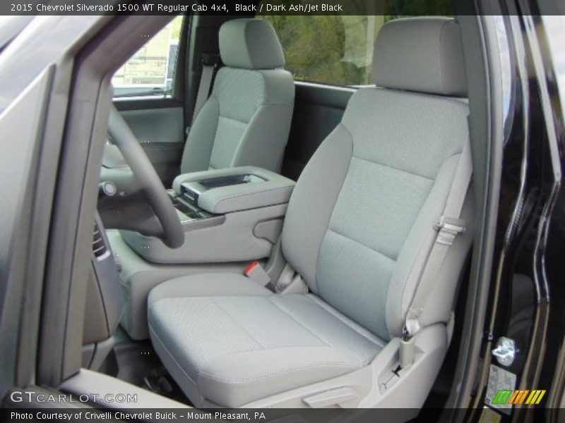 Front Seat of 2015 Silverado 1500 WT Regular Cab 4x4
