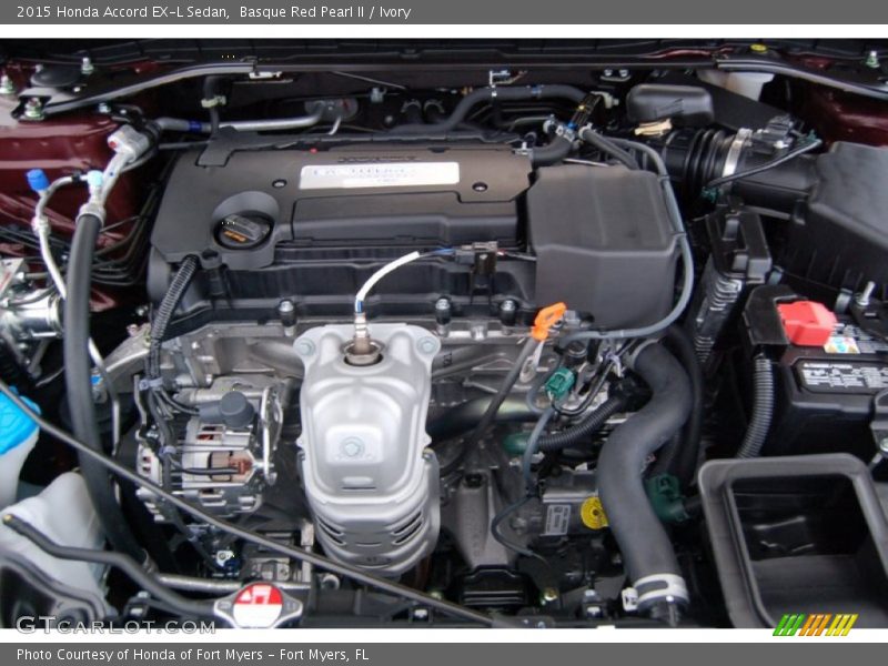  2015 Accord EX-L Sedan Engine - 2.4 Liter DI DOHC 16-Valve i-VTEC 4 Cylinder