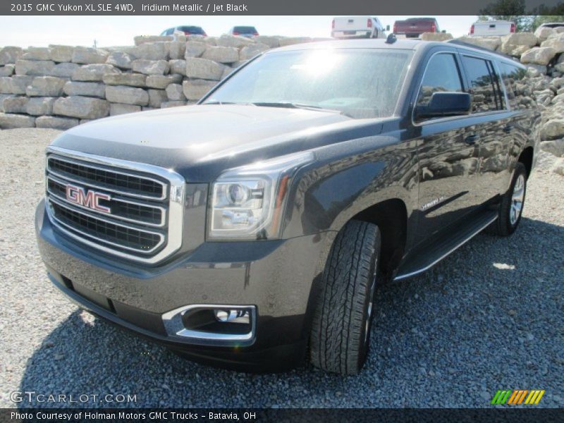 Iridium Metallic / Jet Black 2015 GMC Yukon XL SLE 4WD