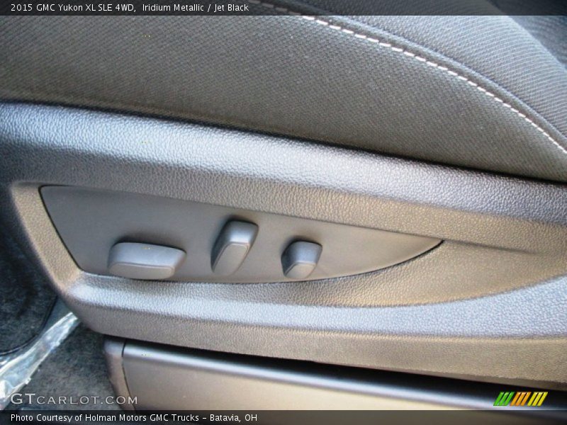 Iridium Metallic / Jet Black 2015 GMC Yukon XL SLE 4WD