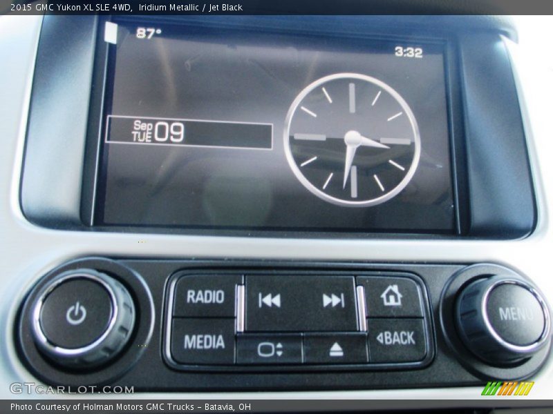 Iridium Metallic / Jet Black 2015 GMC Yukon XL SLE 4WD