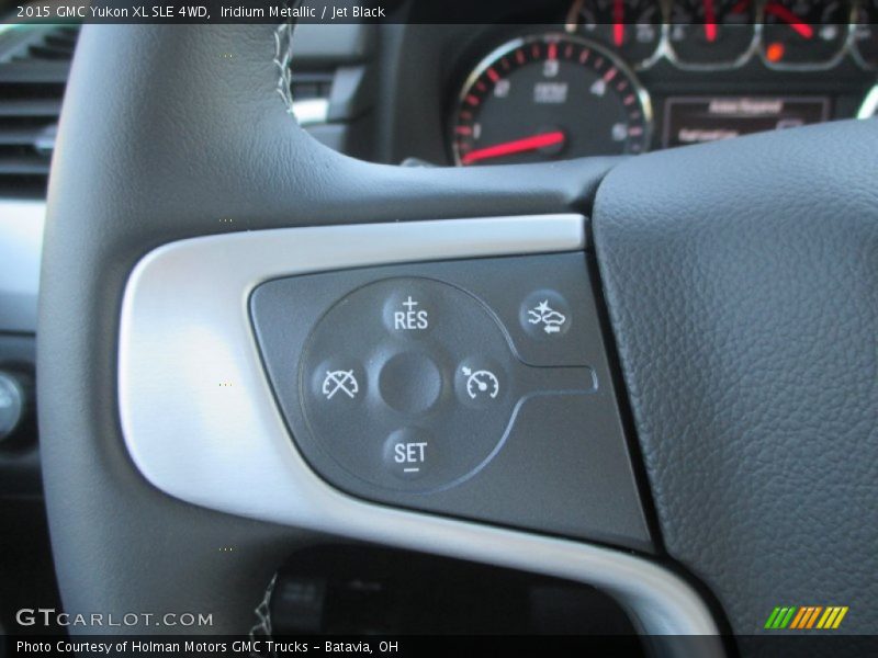 Iridium Metallic / Jet Black 2015 GMC Yukon XL SLE 4WD