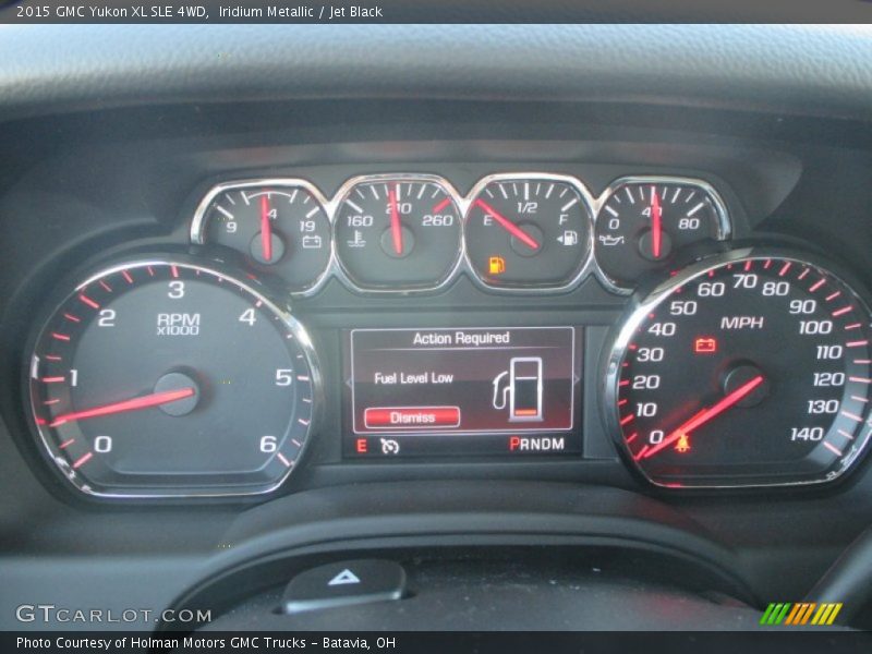 Iridium Metallic / Jet Black 2015 GMC Yukon XL SLE 4WD