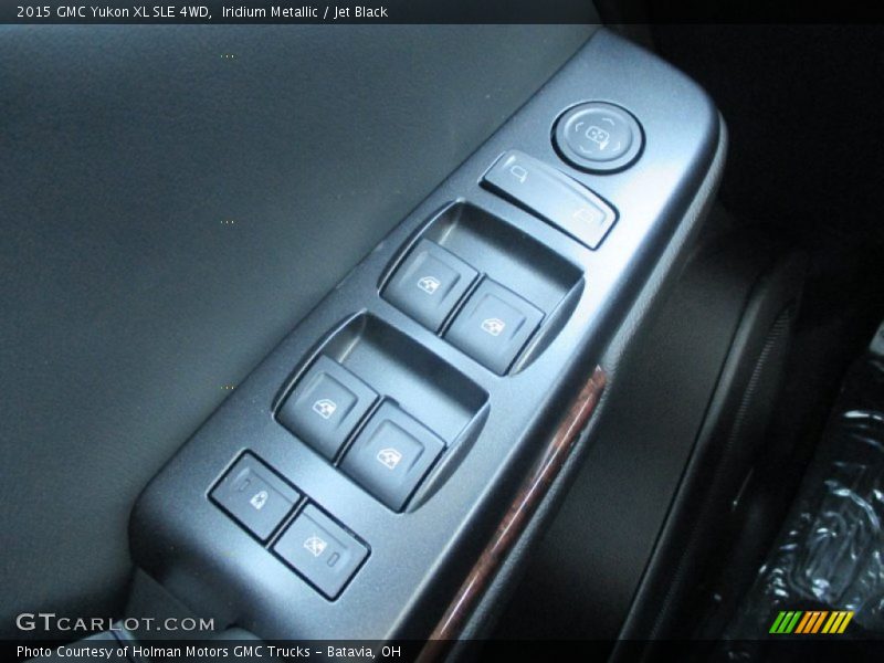 Iridium Metallic / Jet Black 2015 GMC Yukon XL SLE 4WD