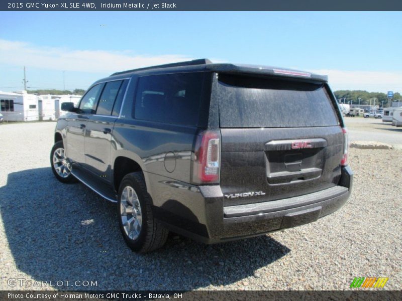 Iridium Metallic / Jet Black 2015 GMC Yukon XL SLE 4WD