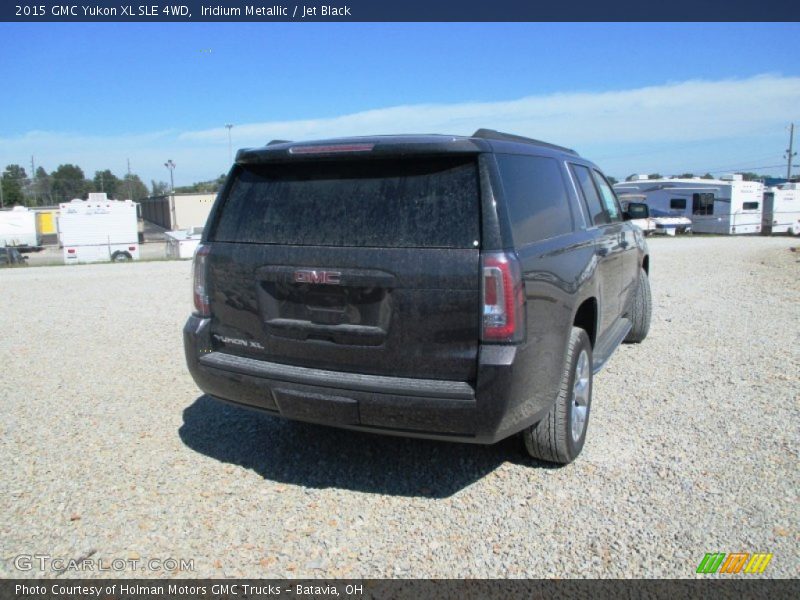 Iridium Metallic / Jet Black 2015 GMC Yukon XL SLE 4WD