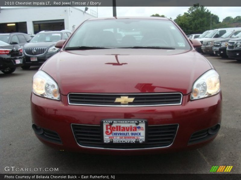Red Jewel Tintcoat / Ebony 2010 Chevrolet Impala LT