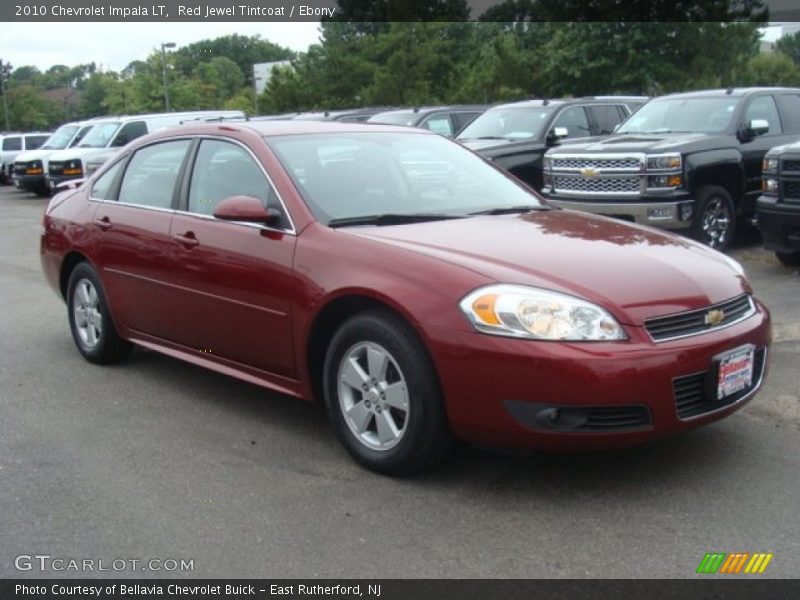 Red Jewel Tintcoat / Ebony 2010 Chevrolet Impala LT