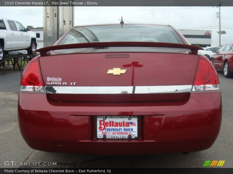 Red Jewel Tintcoat / Ebony 2010 Chevrolet Impala LT