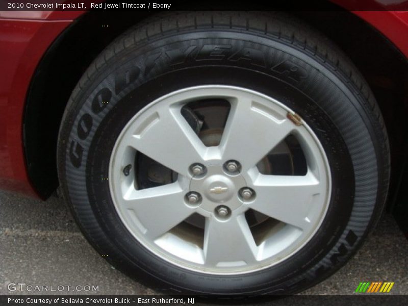 Red Jewel Tintcoat / Ebony 2010 Chevrolet Impala LT