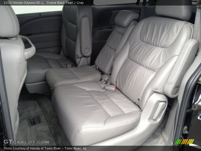 Crystal Black Pearl / Gray 2010 Honda Odyssey EX-L