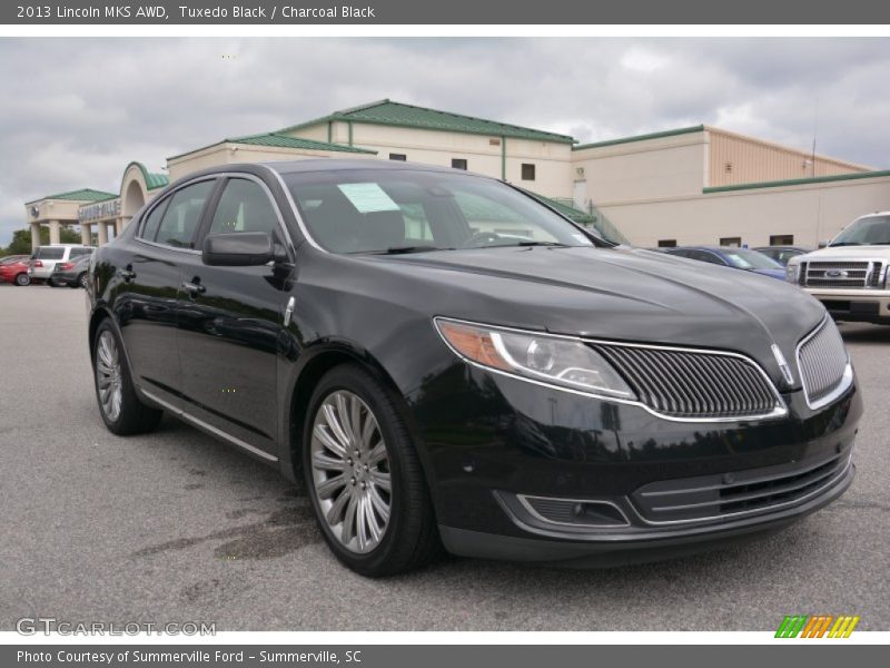 Tuxedo Black / Charcoal Black 2013 Lincoln MKS AWD