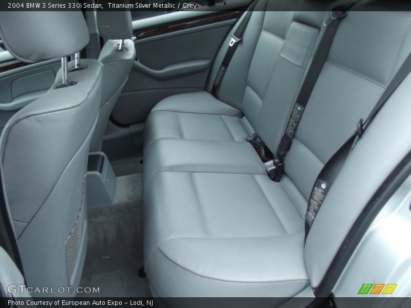 Titanium Silver Metallic / Grey 2004 BMW 3 Series 330i Sedan