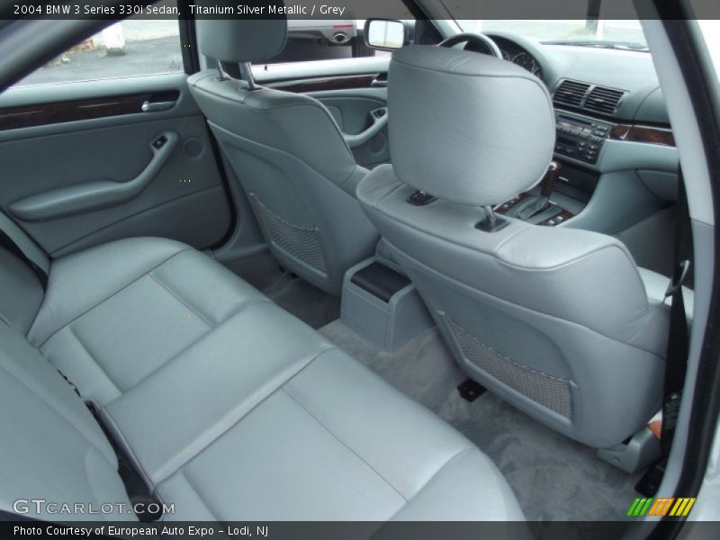 Titanium Silver Metallic / Grey 2004 BMW 3 Series 330i Sedan