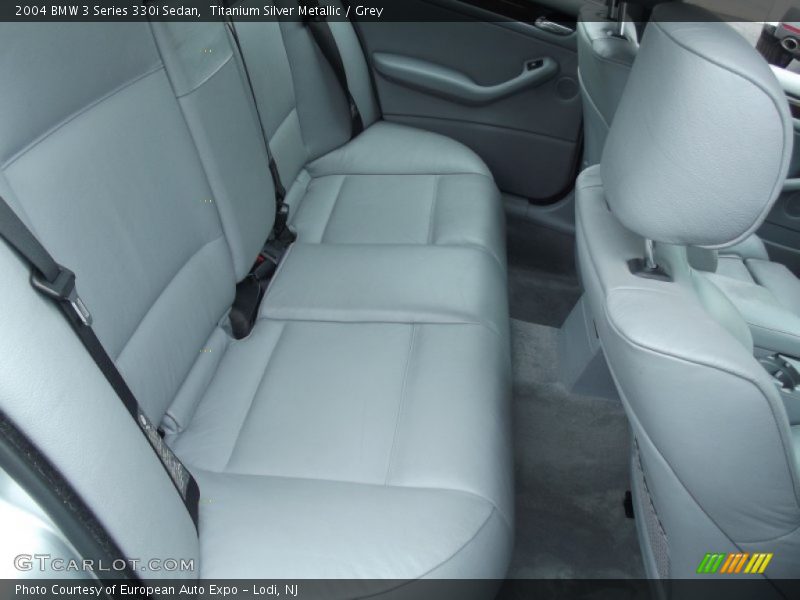 Titanium Silver Metallic / Grey 2004 BMW 3 Series 330i Sedan