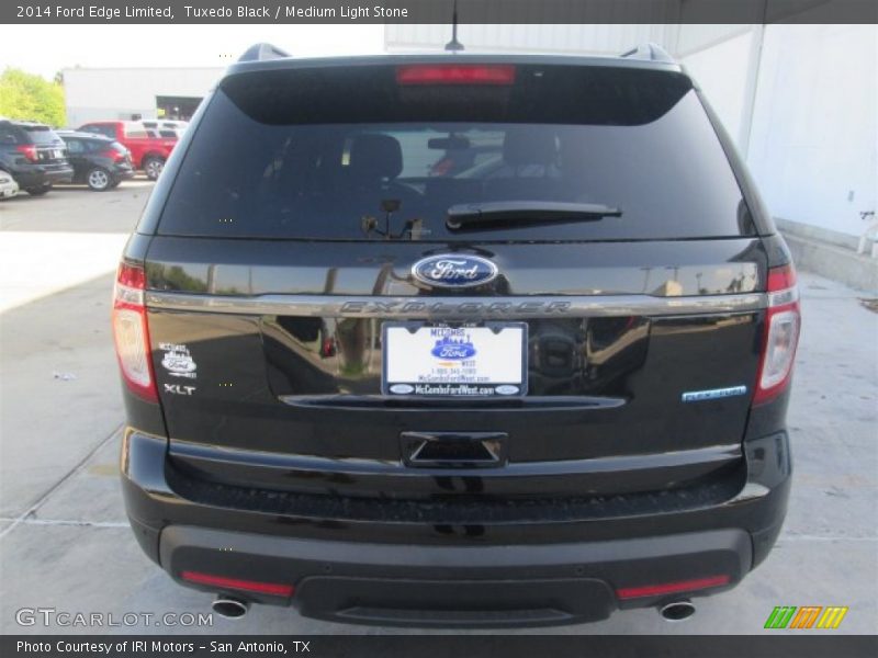 Tuxedo Black / Medium Light Stone 2014 Ford Edge Limited