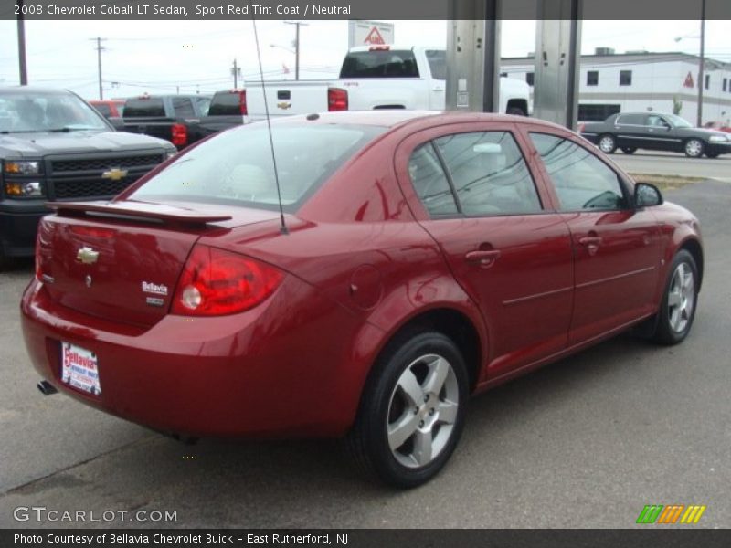 Sport Red Tint Coat / Neutral 2008 Chevrolet Cobalt LT Sedan