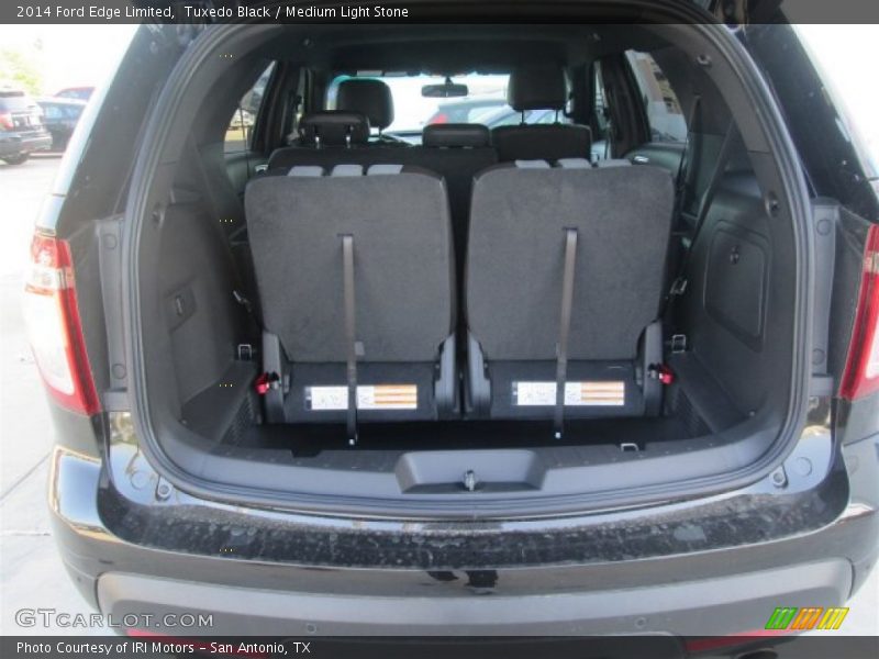 Tuxedo Black / Medium Light Stone 2014 Ford Edge Limited