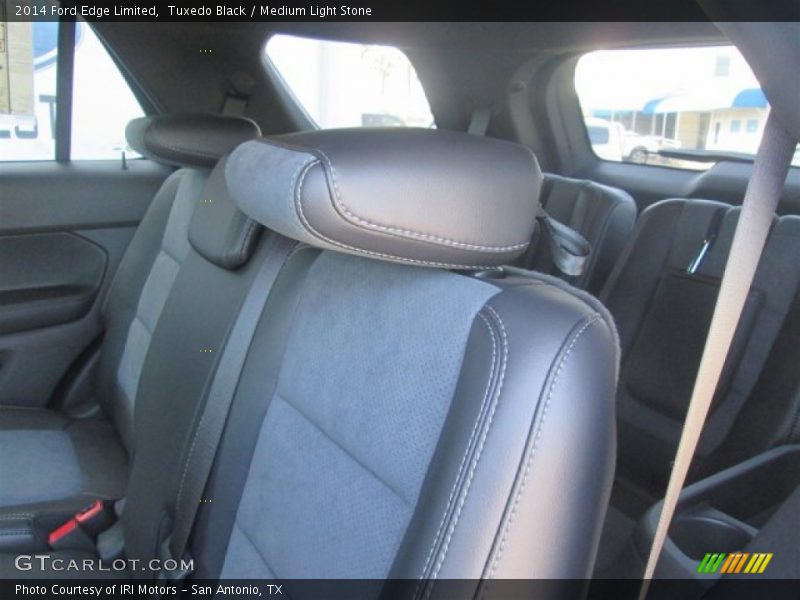 Tuxedo Black / Medium Light Stone 2014 Ford Edge Limited