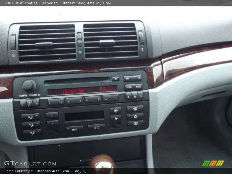 Titanium Silver Metallic / Grey 2004 BMW 3 Series 330i Sedan