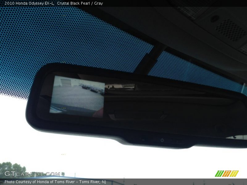 Crystal Black Pearl / Gray 2010 Honda Odyssey EX-L