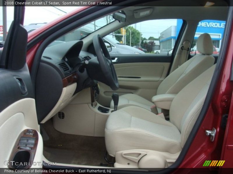 Sport Red Tint Coat / Neutral 2008 Chevrolet Cobalt LT Sedan