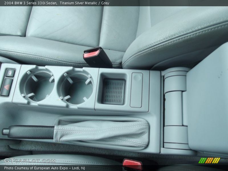 Titanium Silver Metallic / Grey 2004 BMW 3 Series 330i Sedan