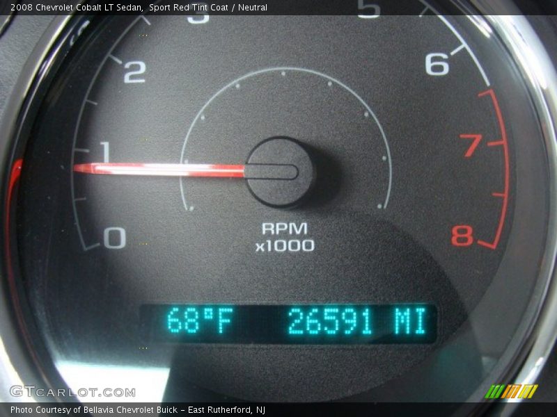 Sport Red Tint Coat / Neutral 2008 Chevrolet Cobalt LT Sedan