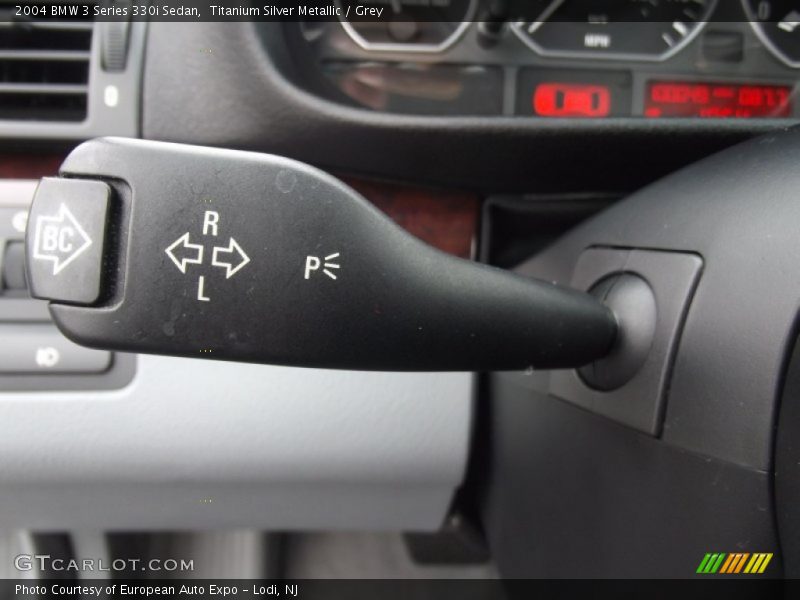 Titanium Silver Metallic / Grey 2004 BMW 3 Series 330i Sedan