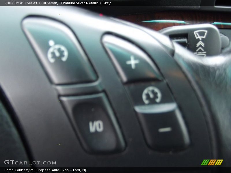 Titanium Silver Metallic / Grey 2004 BMW 3 Series 330i Sedan