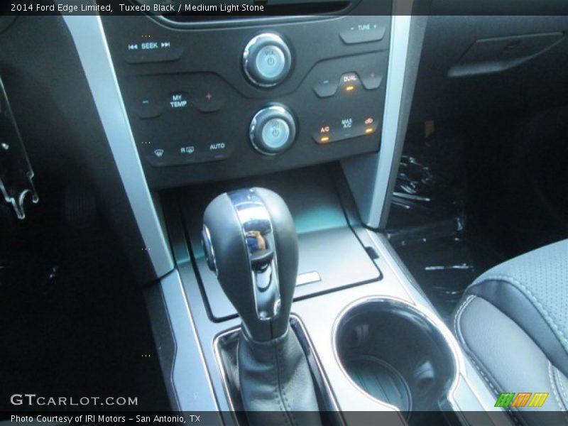 Tuxedo Black / Medium Light Stone 2014 Ford Edge Limited