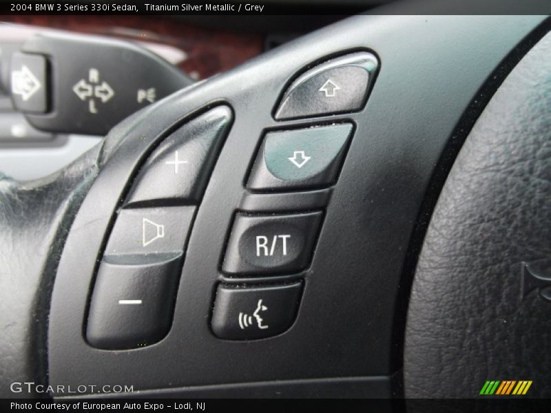 Titanium Silver Metallic / Grey 2004 BMW 3 Series 330i Sedan