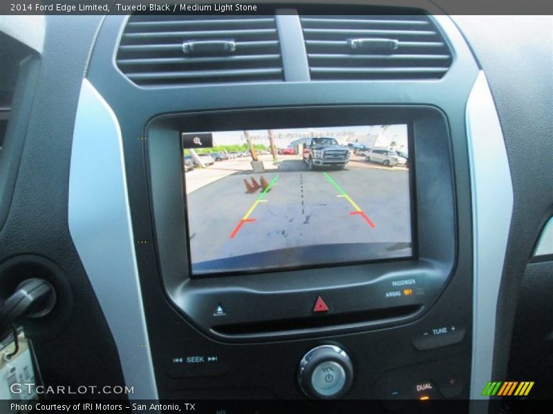 Tuxedo Black / Medium Light Stone 2014 Ford Edge Limited