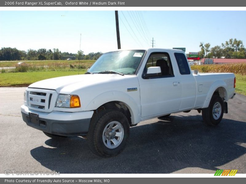 Oxford White / Medium Dark Flint 2006 Ford Ranger XL SuperCab