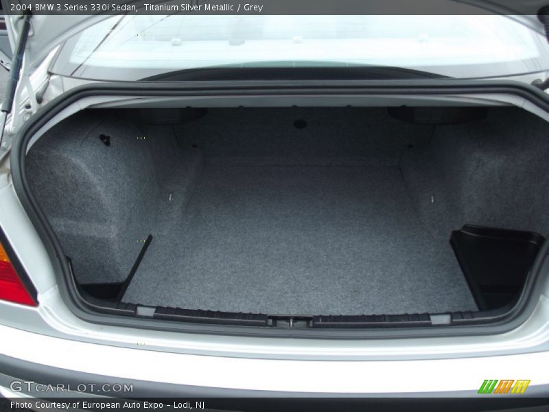 Titanium Silver Metallic / Grey 2004 BMW 3 Series 330i Sedan