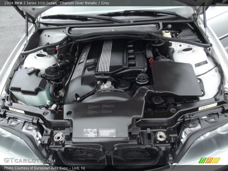 Titanium Silver Metallic / Grey 2004 BMW 3 Series 330i Sedan