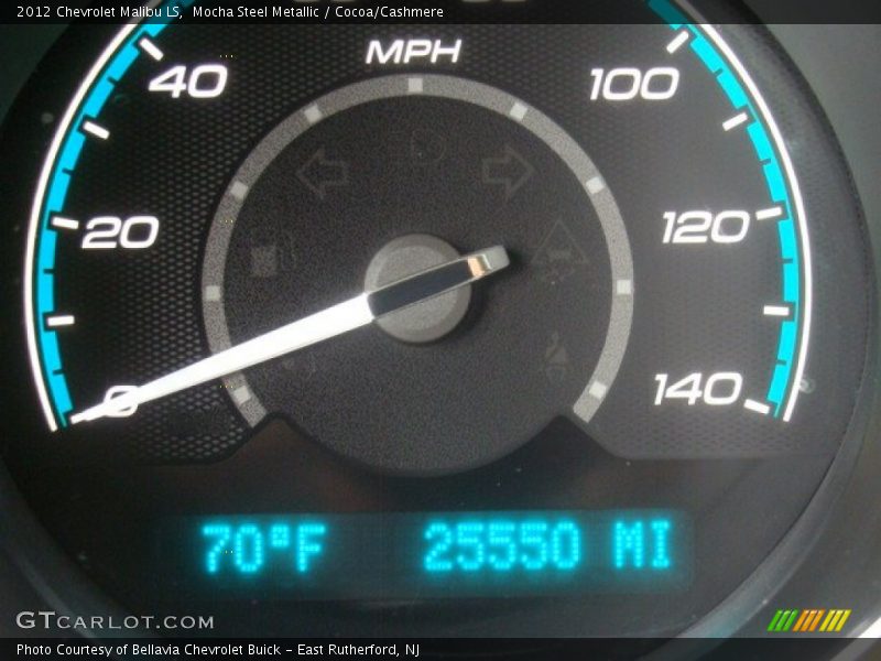 Mocha Steel Metallic / Cocoa/Cashmere 2012 Chevrolet Malibu LS