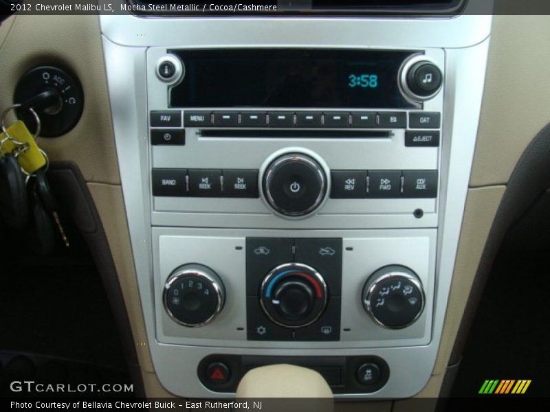 Mocha Steel Metallic / Cocoa/Cashmere 2012 Chevrolet Malibu LS