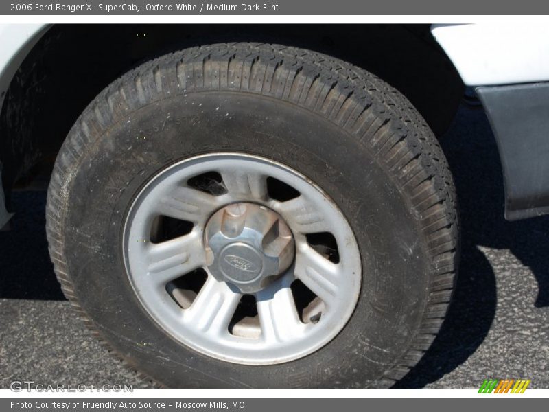 Oxford White / Medium Dark Flint 2006 Ford Ranger XL SuperCab