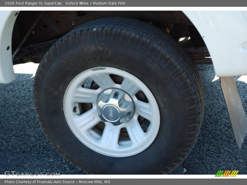 Oxford White / Medium Dark Flint 2006 Ford Ranger XL SuperCab