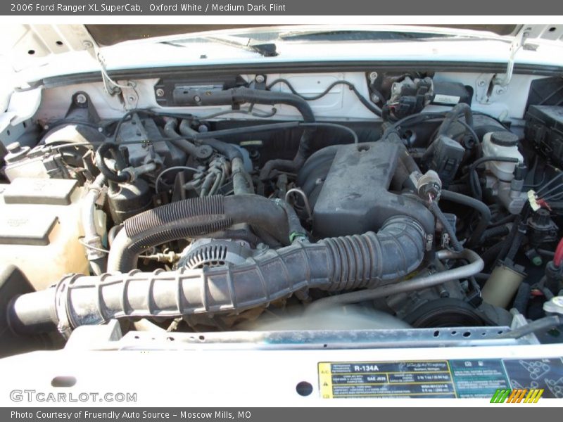 Oxford White / Medium Dark Flint 2006 Ford Ranger XL SuperCab