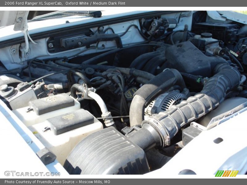 Oxford White / Medium Dark Flint 2006 Ford Ranger XL SuperCab